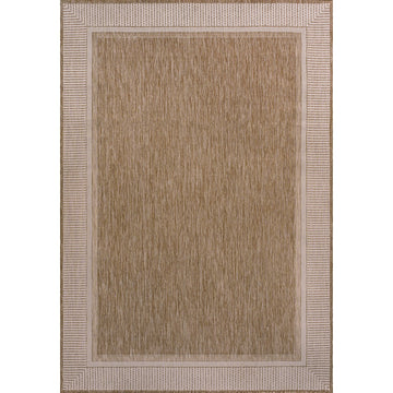 Hali Coastal Casual Wide Stripe Border Area Rug